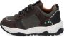BunniesJR Bunnies JR Charlie Chunky Jongens Lage Sneakers Grijs Suède Veters - Thumbnail 3