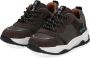 BunniesJR Bunnies JR Charlie Chunky Jongens Lage Sneakers Grijs Suède Veters - Thumbnail 7