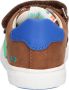 BunniesJR Bunnies JR Laurens Louw Jongens Lage Sneakers Bruin Leer Klittenband - Thumbnail 11
