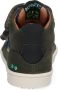 BunniesJR Bunnies JR Patrick Pit Hoge Sneakers Blauw Groen Leer Klittenband - Thumbnail 6