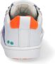 BunniesJR Bunnies JR Puk Pit Lage Sneakers Wit Roze Leer Veters - Thumbnail 14