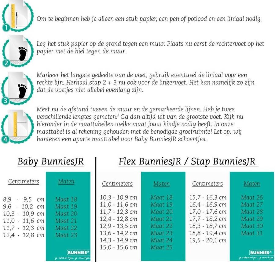 BunniesJR Bunnies JR Zukke Zacht Jongens Babysneakertjes Zwart Leer Veters