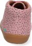 BunniesJR Bunnies JR Rene Rap Meisjes Hoge Sneakers Roze Print Suède Veters - Thumbnail 3