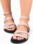 Amelie essence Dames Muiltjes met Houten Hak Grote Gesp Goudkleurige Details Made in Spain Amelie s - Thumbnail 3
