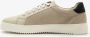 Cafe Moda leren heren sneakers Beige Echt leer - Thumbnail 6