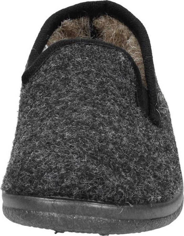 Cal Pantoffels Dicht Pantoffels Dicht donkergrijs