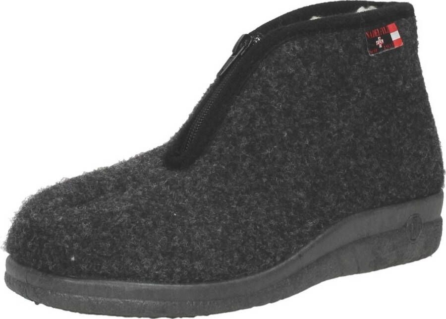 Cal Pantoffels Dicht Pantoffels Dicht Donkergrijs