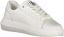 Calvin Klein Chunky Cupsole Lac Up Dames Lage sneakers Leren Sneaker Dames Wit - Thumbnail 4