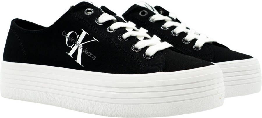 Calvin Klein Flatform Essential Sneakers Zwart