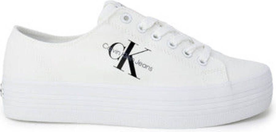 Calvin Klein Flatform Essential Sneakers Zwart