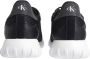 Calvin Klein Jeans Zwarte casual textiel damessneakers Black Dames - Thumbnail 5