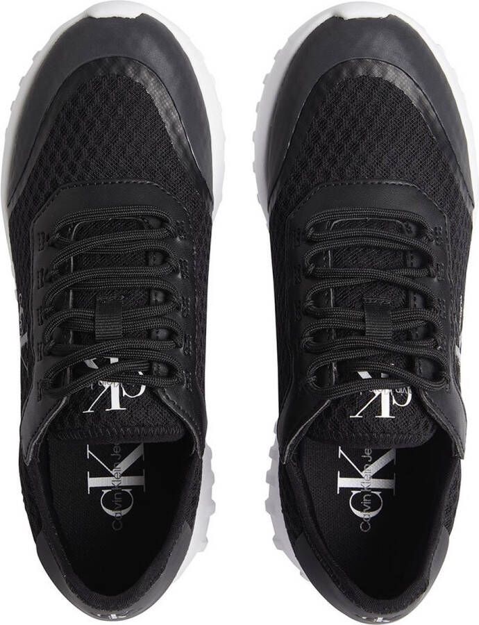 Calvin Klein Jeans Eva Monologo Sneakers Black Dames