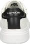 CK Calvin Klein Sneakers van leer met contrastgarnering model 'LACE UP' - Thumbnail 13