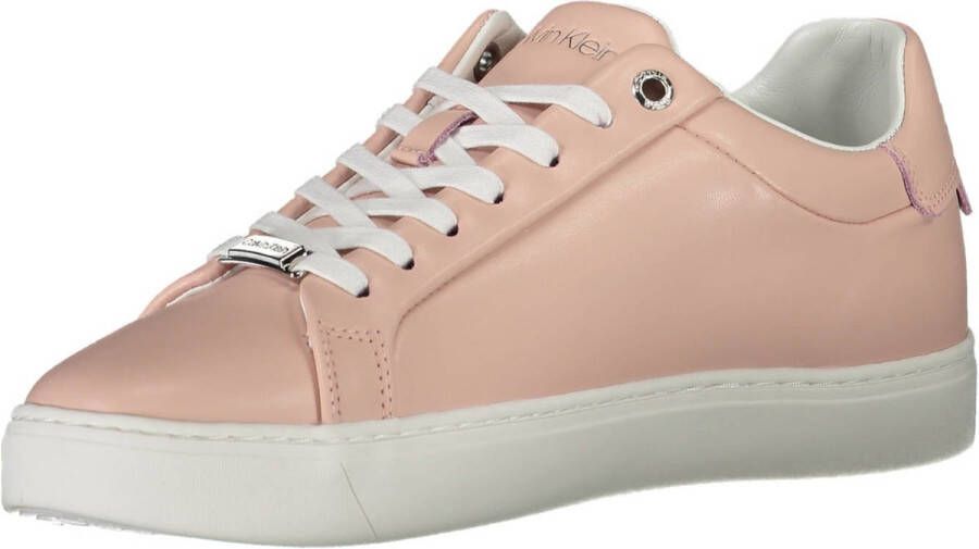 Calvin Klein Rose Sneakers met Contrasterende Details Roze Dames - Foto 9