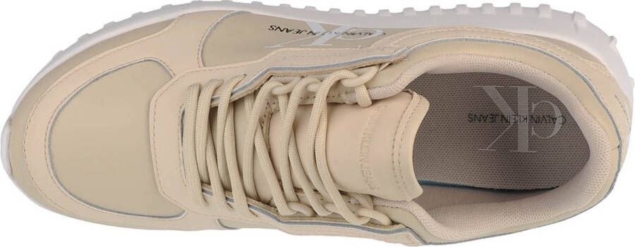 Calvin Klein Runner Laceup YW0YW00375-AEO Vrouwen Beige Sneakers