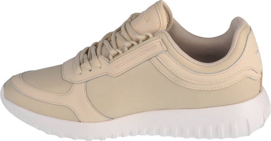 Calvin Klein Runner Laceup YW0YW00375-AEO Vrouwen Beige Sneakers