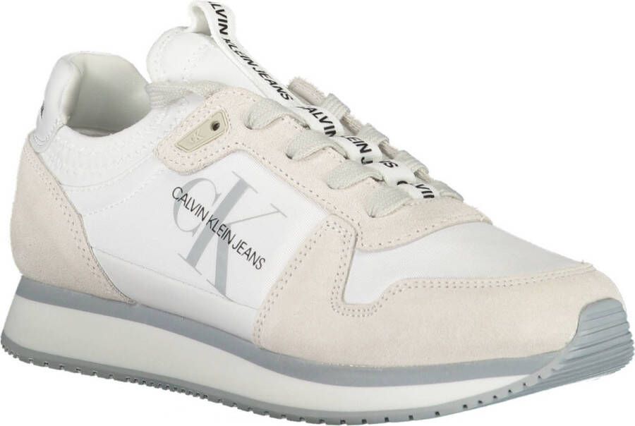 Calvin Klein Runner Laceup YW0YW00462-YAF Vrouwen Wit Sneakers