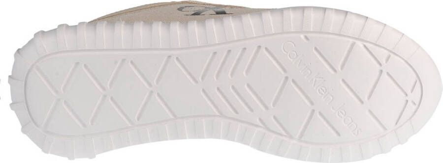 Calvin Klein Runner Laceup YW0YW00466-AEO Vrouwen Beige Sneakers