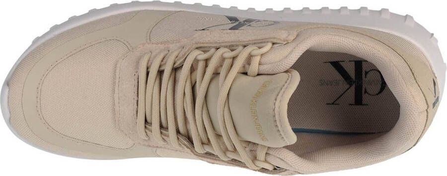 Calvin Klein Runner Laceup YW0YW00466-AEO Vrouwen Beige Sneakers