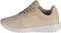 Calvin Klein Runner Laceup YW0YW00466 AEO Vrouwen Beige Sneakers - Thumbnail 4