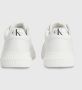 Calvin Klein Essentiële witte sneakers met blauwe details White Heren - Thumbnail 6