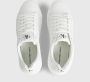 Calvin Klein Essentiële witte sneakers met blauwe details White Heren - Thumbnail 7
