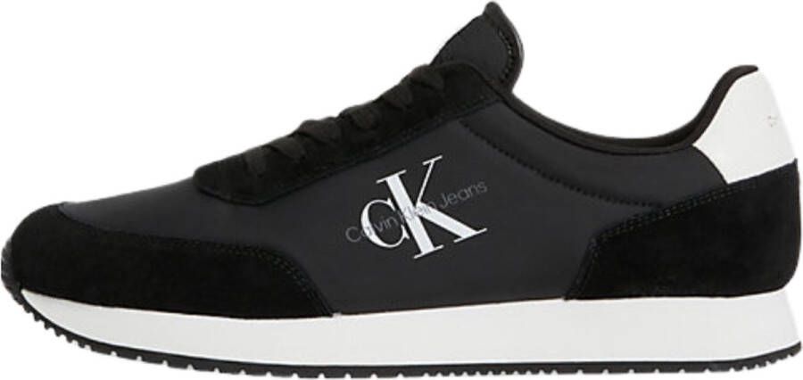 Calvin Klein Suede Sneakers Heren Zwart