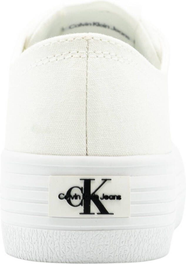 Calvin Klein Vulc Flatform Essential Lage sneakers Dames Wit