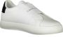 Calvin Klein Witte Sneakers met Elastiek en Logo Wit Dames - Thumbnail 3
