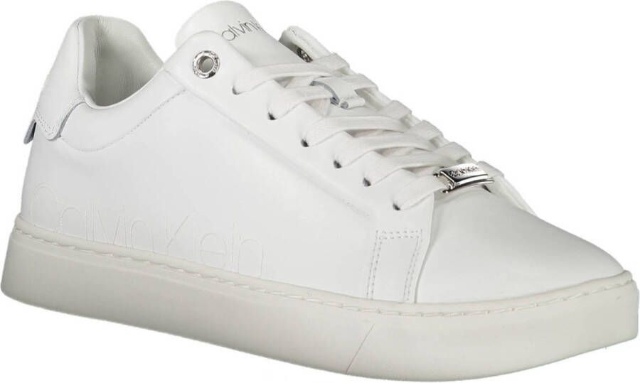 Calvin Klein Witte Sneakers met Contrasterende Details Wit Dames - Foto 7