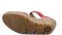 Camel active Comfortabele Oasis Damessandaal Red Dames - Thumbnail 2