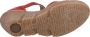 Camel active Comfortabele Oasis Damessandaal Red Dames - Thumbnail 5