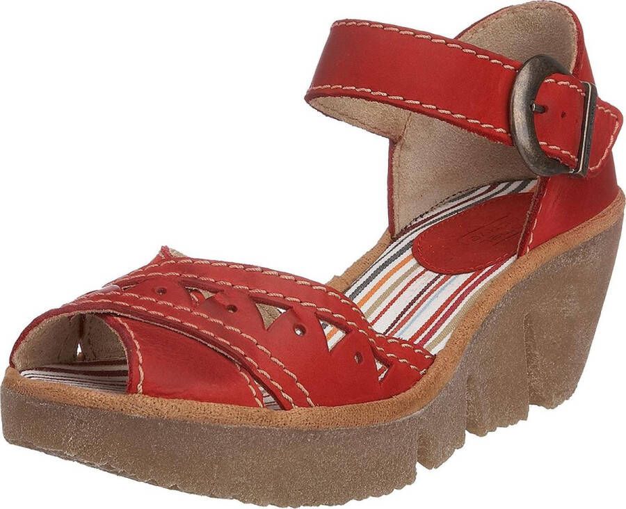 Camel Active 720.12.01 dames sandaal rood