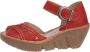 Camel active Comfortabele Oasis Damessandaal Red Dames - Thumbnail 7