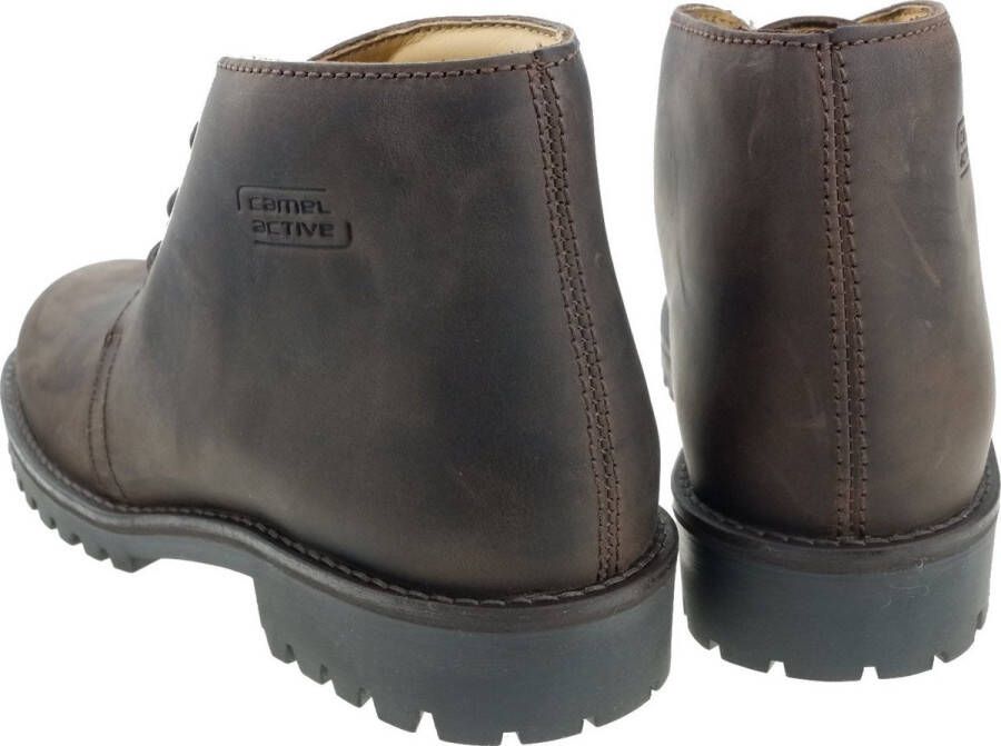 Camel active Virginia Leren Enkellaars Brown Dames - Foto 3