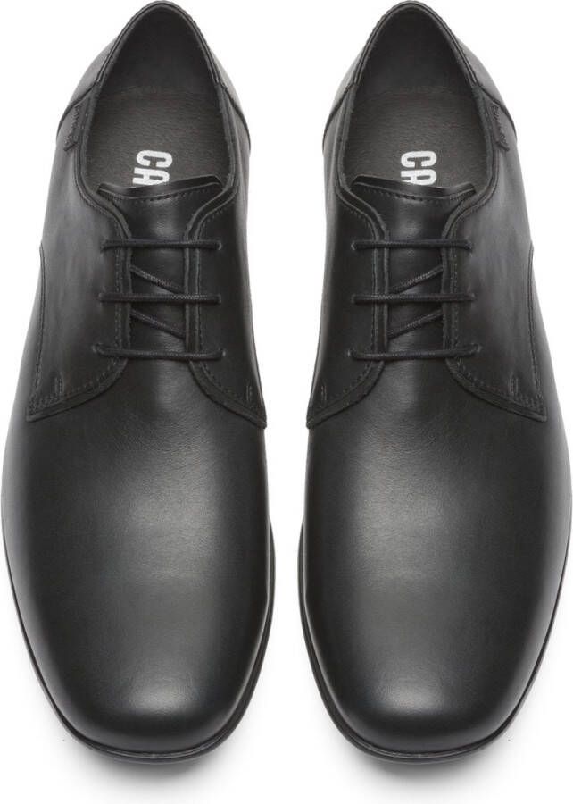 Camper Klassieke zwarte leren veterschoenen Black Heren - Foto 4