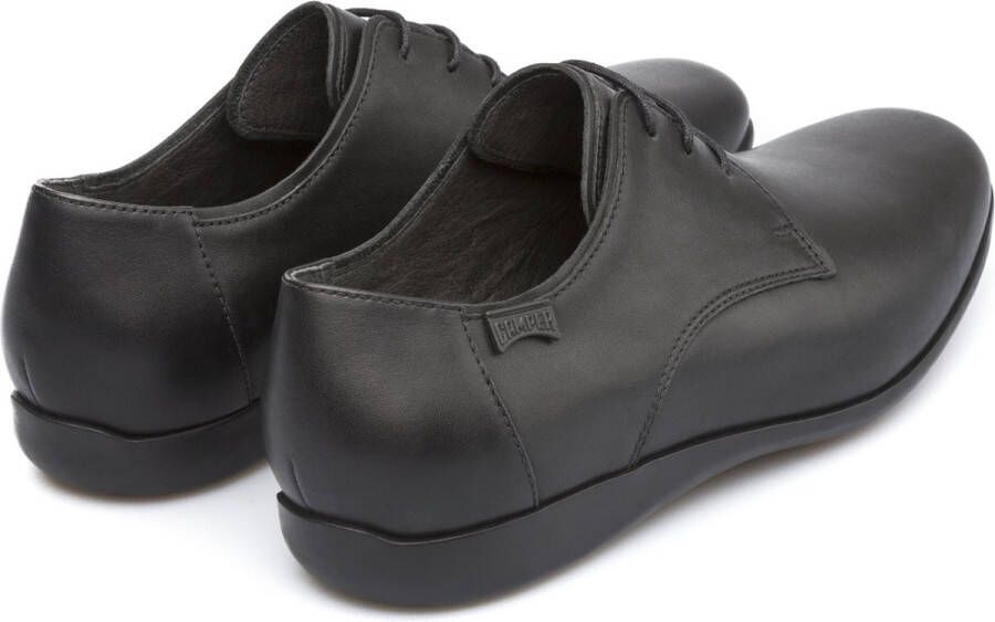 Camper Klassieke zwarte leren veterschoenen Black Heren - Foto 6