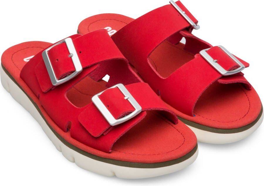 Camper Oruga Sandalen Damen Rood