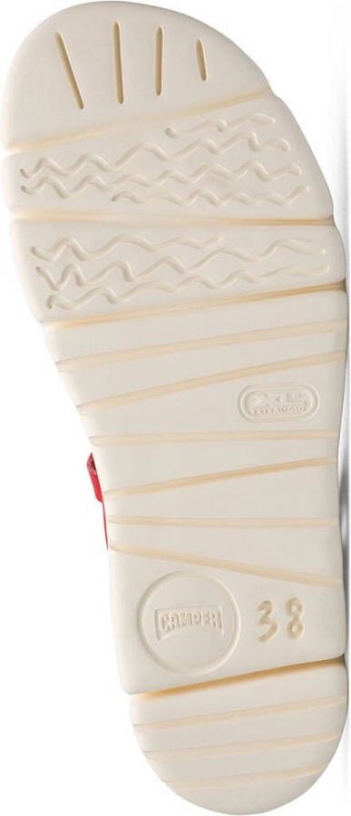 Camper Oruga Sandalen Damen Rood