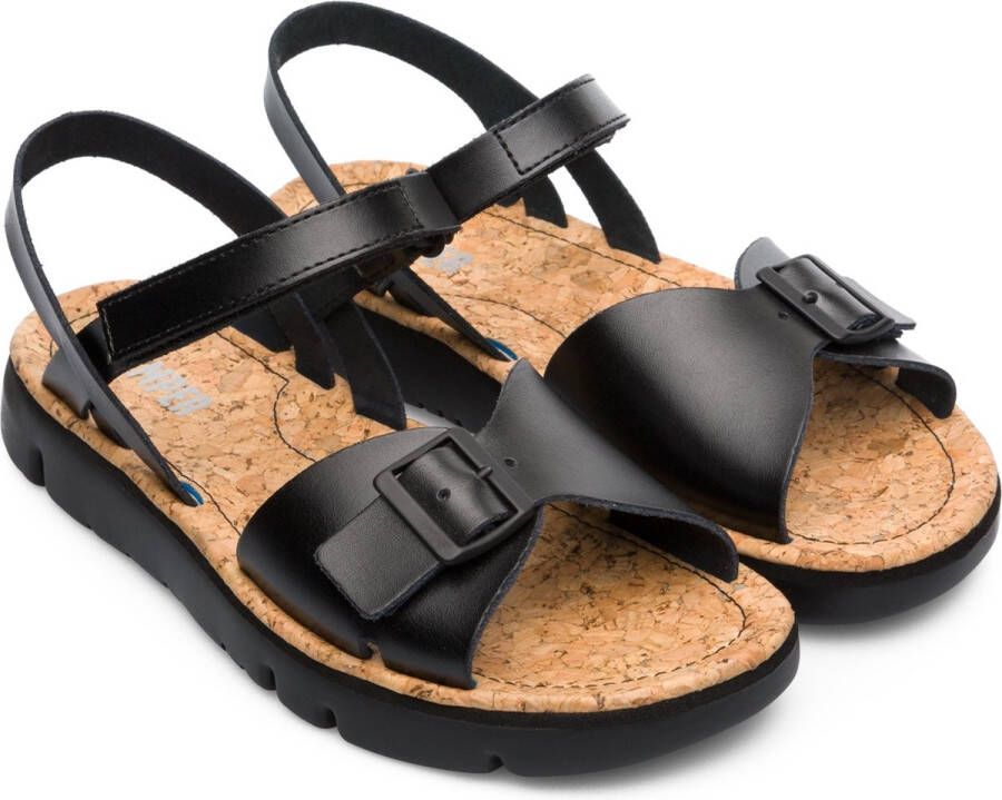 Camper Oruga Sandalen Damen Zwart