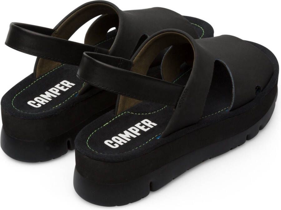 Camper Oruga Up Sandalen Damen Zwart