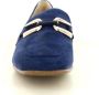 Caprice Norma suède loafers met gesp donkerblauw - Thumbnail 9