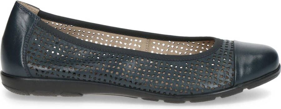 Caprice Ballerina's slipper comfortabele schoen instapschoen met perforatie - Foto 4