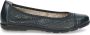 Caprice Ballerina's slipper comfortabele schoen instapschoen met perforatie - Thumbnail 4