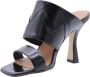 Carmens Heeled Mules Zwart Dames - Thumbnail 5