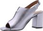 Carmens Rueda High Heel Sandalen Gray Dames - Thumbnail 6