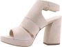 Caroline Biss Stijlvolle Sandaal met Dotje Beige Dames - Thumbnail 11