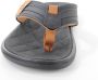 Cartago Malta Heren Slipper 11358 24788 Zwart Bruin - Thumbnail 11