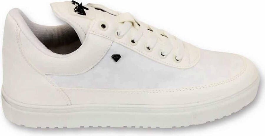 Cash Money Heren Schoenen Case Army Full White CMS11 Wit