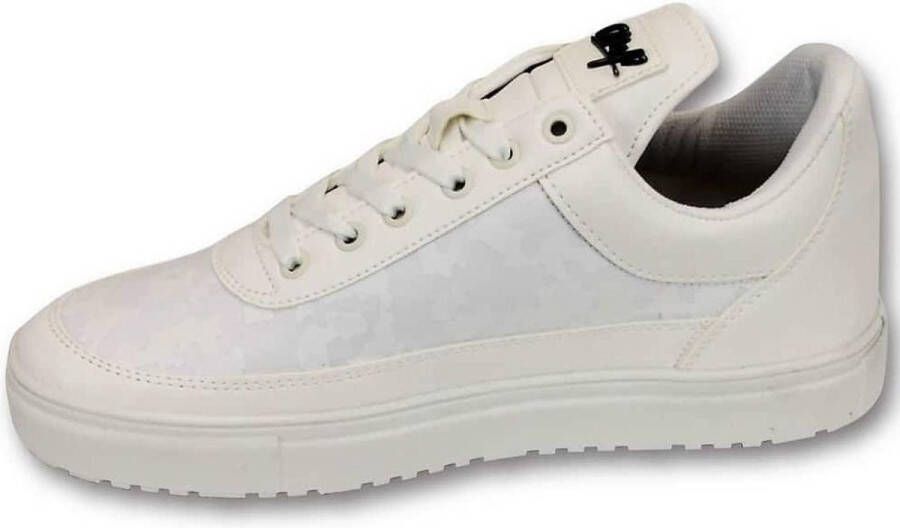 Cash Money Heren Schoenen Case Army Full White CMS11 Wit